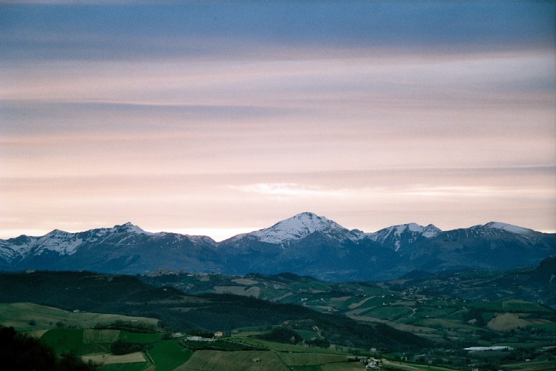 Bagliori di tramonto - marzo
