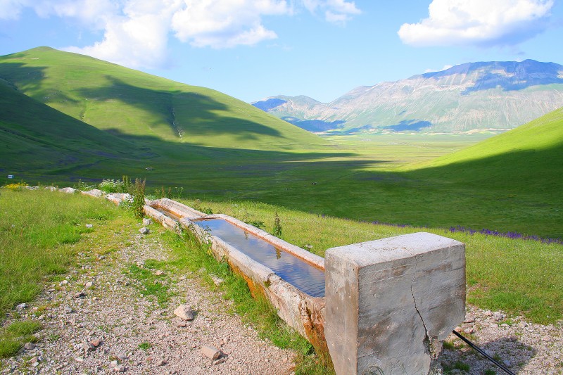 Castelluccio - fontana