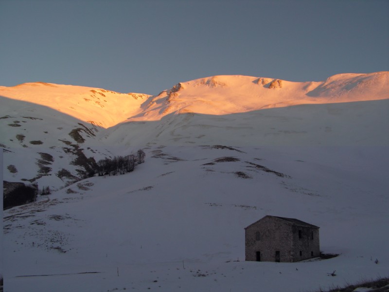   Tramonto su Casal Gasparri 