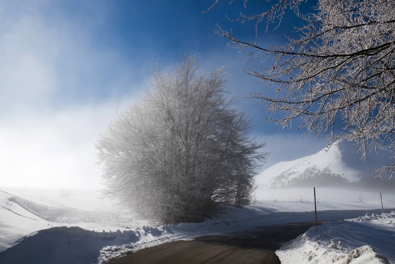 La nebbia si dissolve