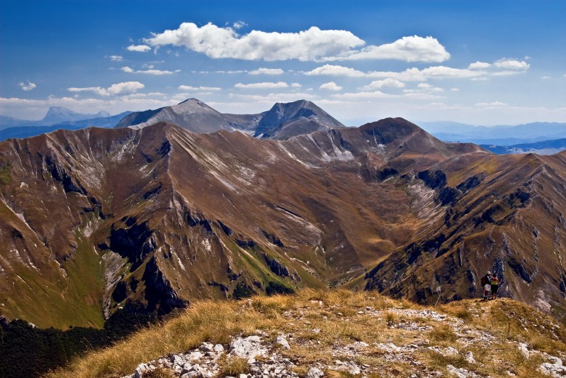 un balcone sui Sibillini