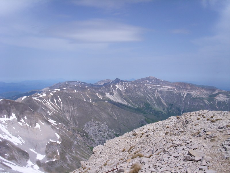 Panorama verso nord