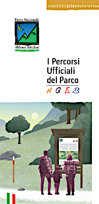 scarica il depliant dei percorsi ufficiali parco